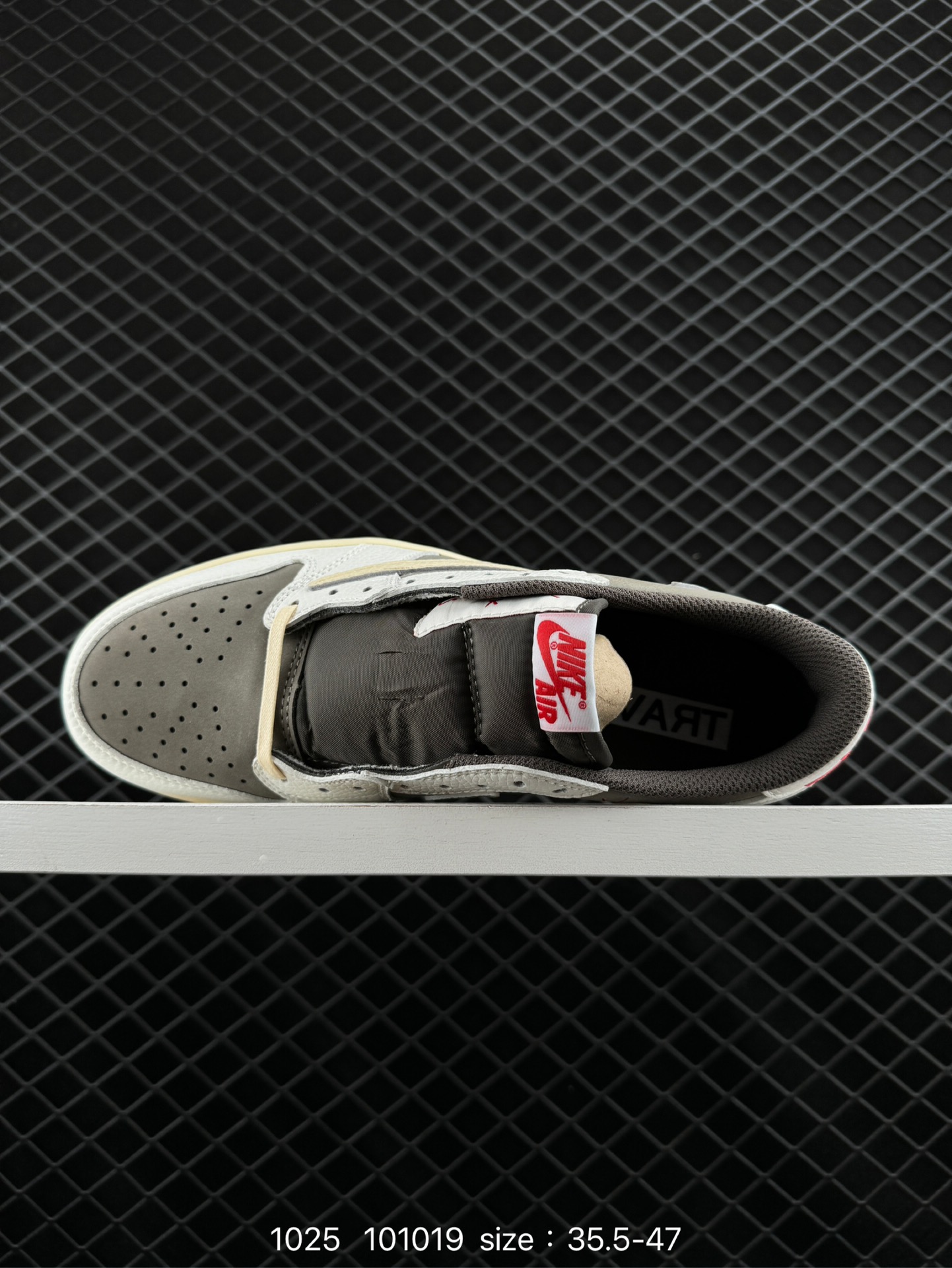 fragment design x Travis Scott x Nike Air Jordan 1 Low OG SP”Black/Green Toe“